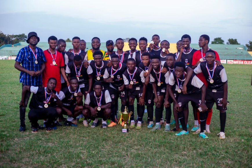 DORMAA UNITY FC CLINCHES BARFA DIVISION TWO DORMAA ZONE LEAGUE TITLE UNDEFEATED.